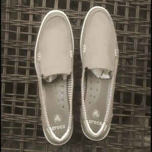 Croc loafers